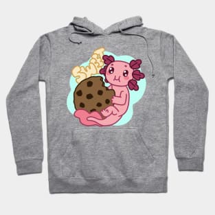 Andy Sweets: I like cookies Axolotl Hoodie